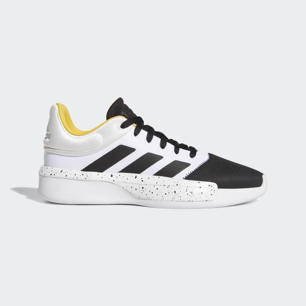 Adidas Men's Pro Adversary 2019 Low Basketball Shoes White/Pink/Black Ireland F97262